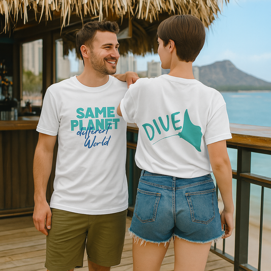 Same Planet - different world •  Premium Shirt