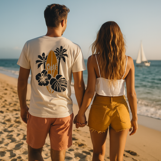 Organic Shirt "Surf into Summer"