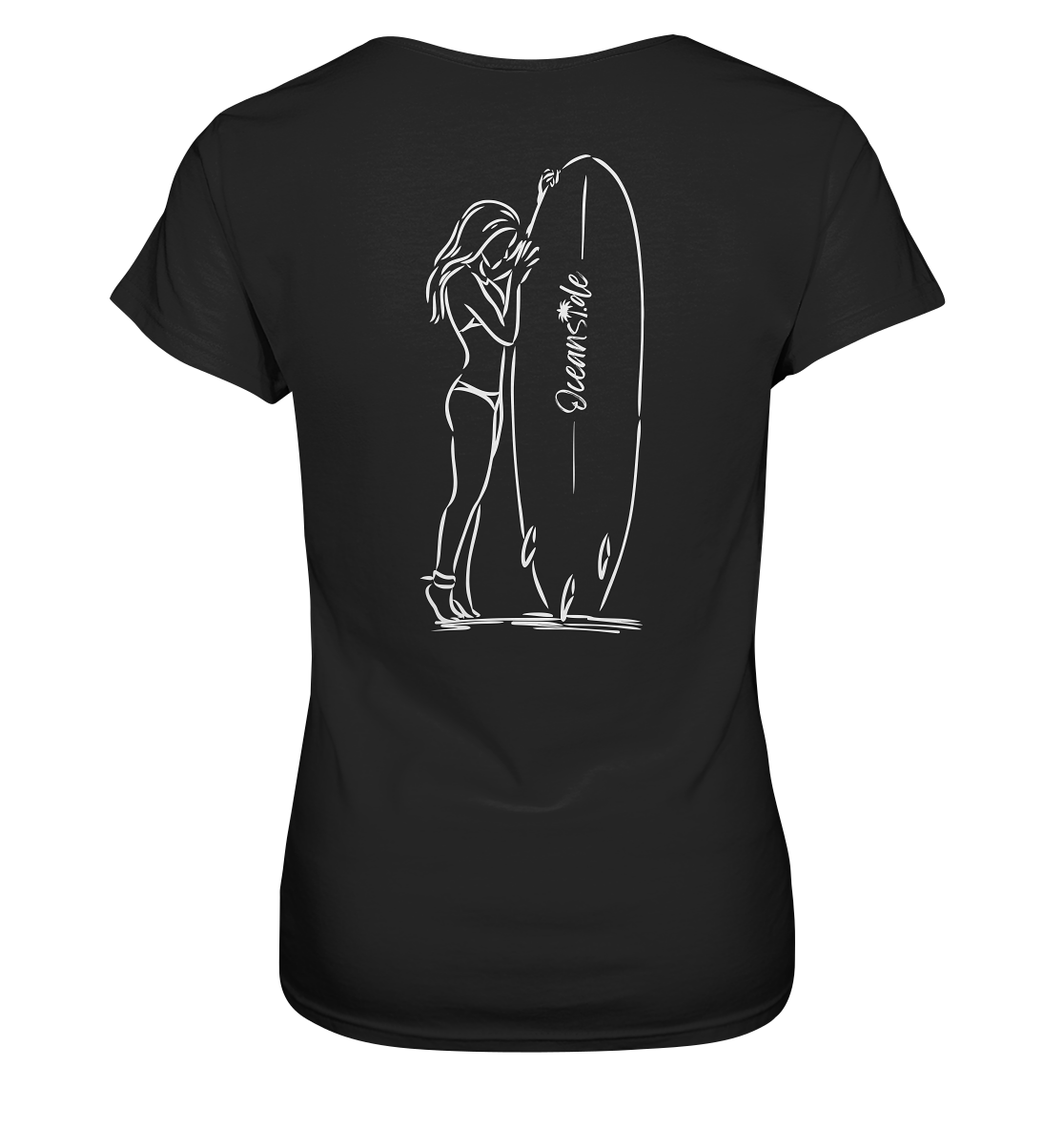 Sunset Surfer • Ladies Premium Shirt