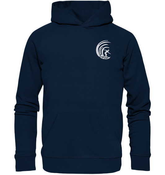 Sunset Surfer • Organic Hoodie • Stick